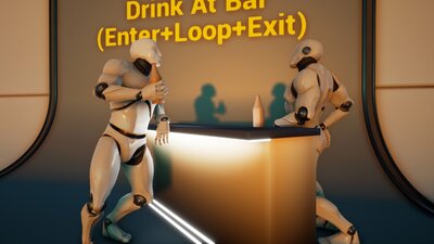 Beverage Mocap Animations 