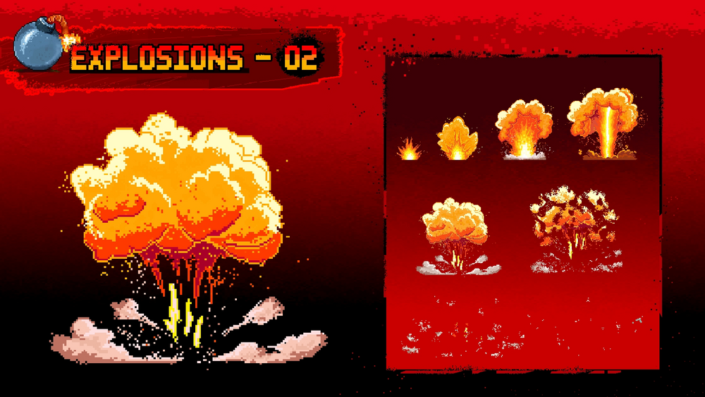 Pixel Art - Explosion Pack 