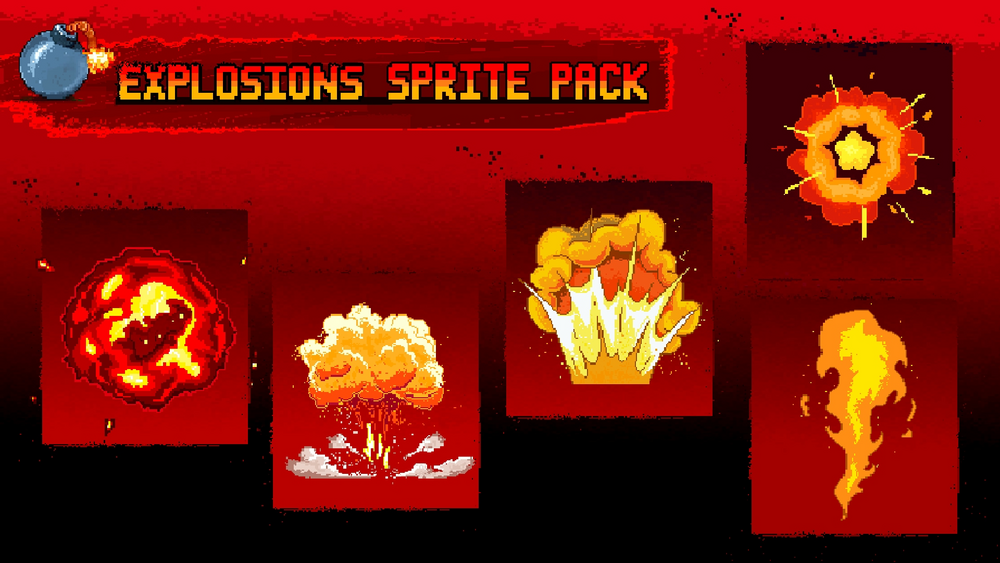 Pixel Art - Explosion Pack 