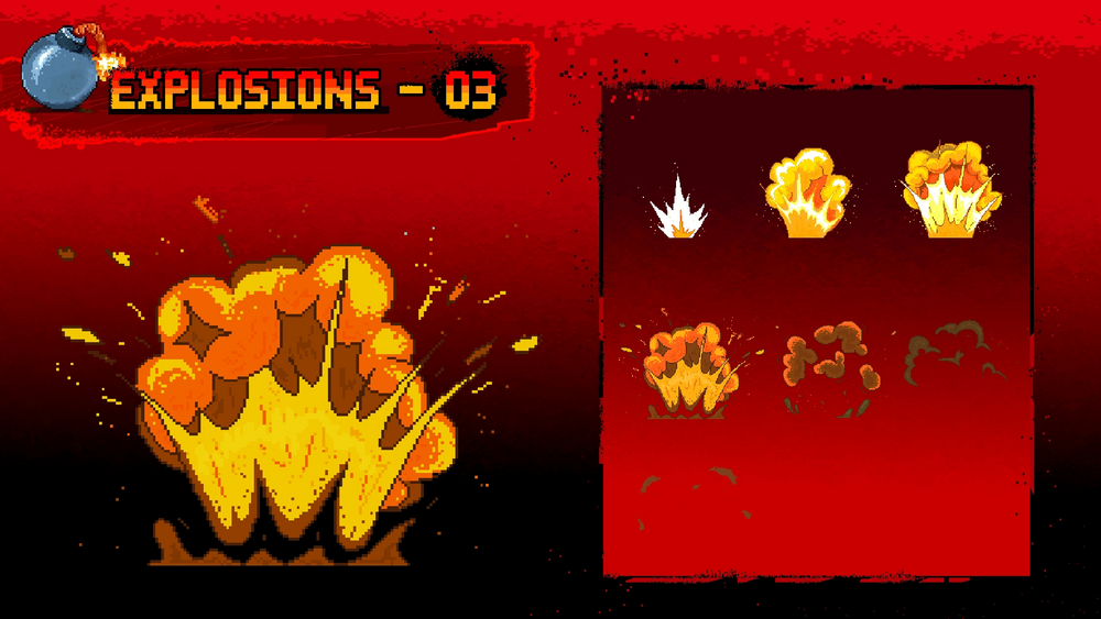 Pixel Art - Explosion Pack 