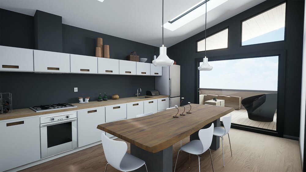 Contemporary Kitchen 