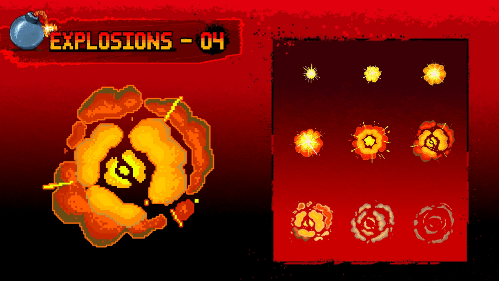 Pixel Art - Explosion Pack 