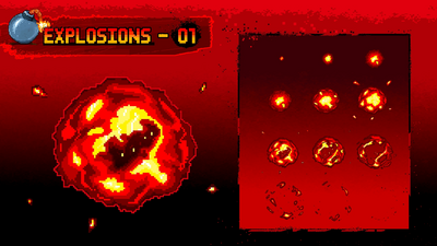 Pixel Art - Explosion Pack 