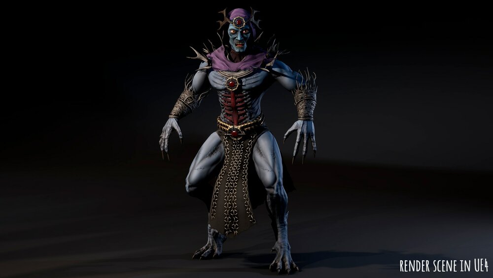 Male Creature Character 