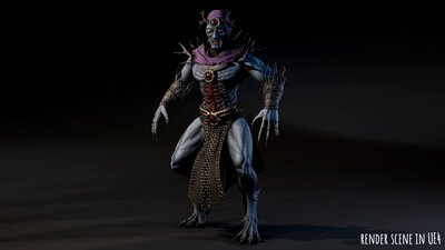 Male Creature Character 