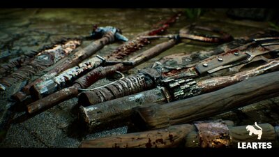 Survival / Post Apocalyptic Melee Weapons (Set of 10) 