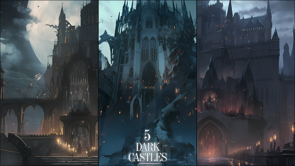 BACKGROUNDS. Fantasy set 