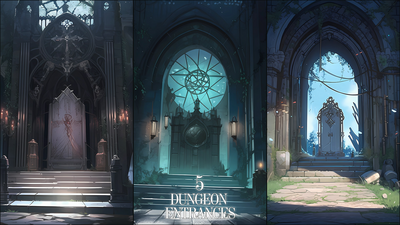 BACKGROUNDS. Fantasy set 