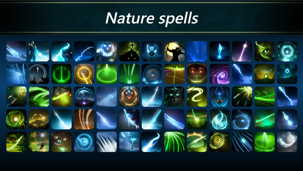 500 Skill/Ability Icons Volume 1 