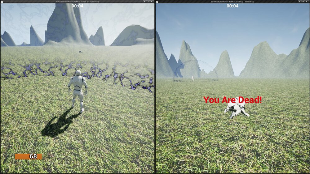 Death Area System [Multiplayer] c++ 