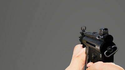 Animated FPS Navy SMG Weapon Pack 