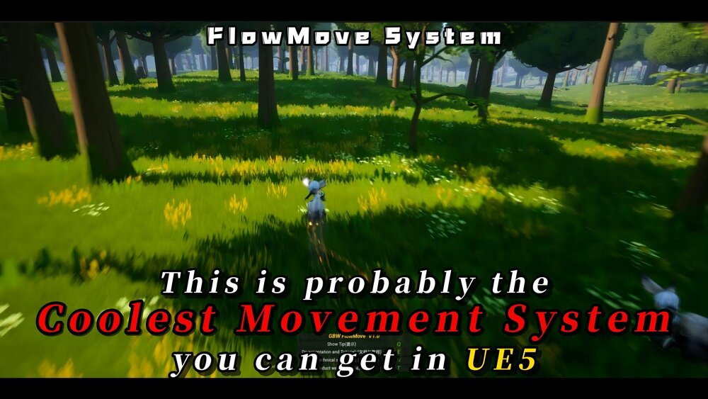 GBWFlowMove - High-speed Movement system, Multiplayer Ready! 