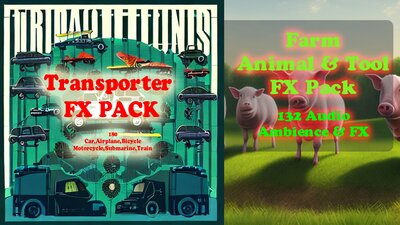 Farm Animal & Transportation FX pack 312FX