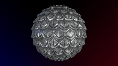 4K Pbr Metal Armor / Shield Material Pack V2 