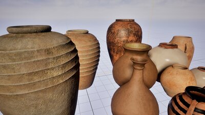 Artisan Vases Set 3 