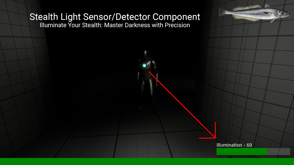 Stealth Light Sensor/Detector 