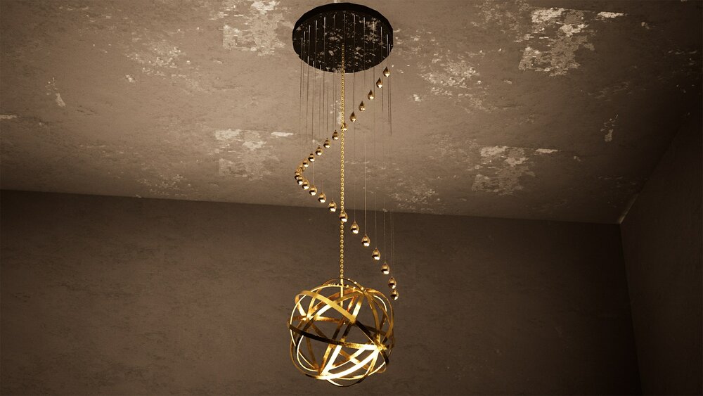 Modern Chandeliers / 10 Assets 