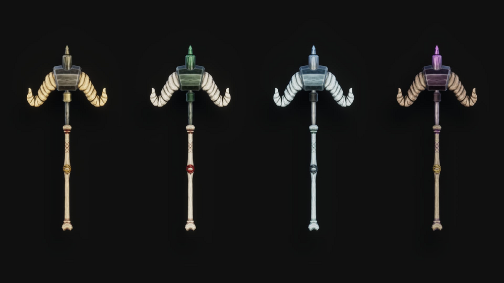 Stylized Staves - RPG Weapons 