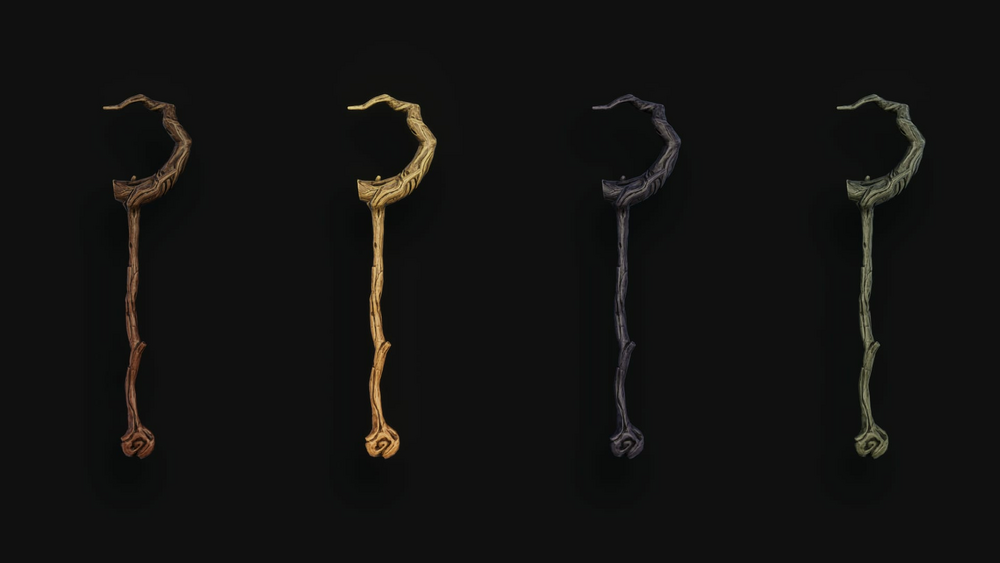 Stylized Staves - RPG Weapons 