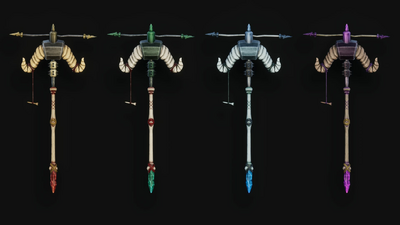 Stylized Staves - RPG Weapons 