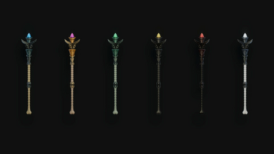 Stylized Staves - RPG Weapons 