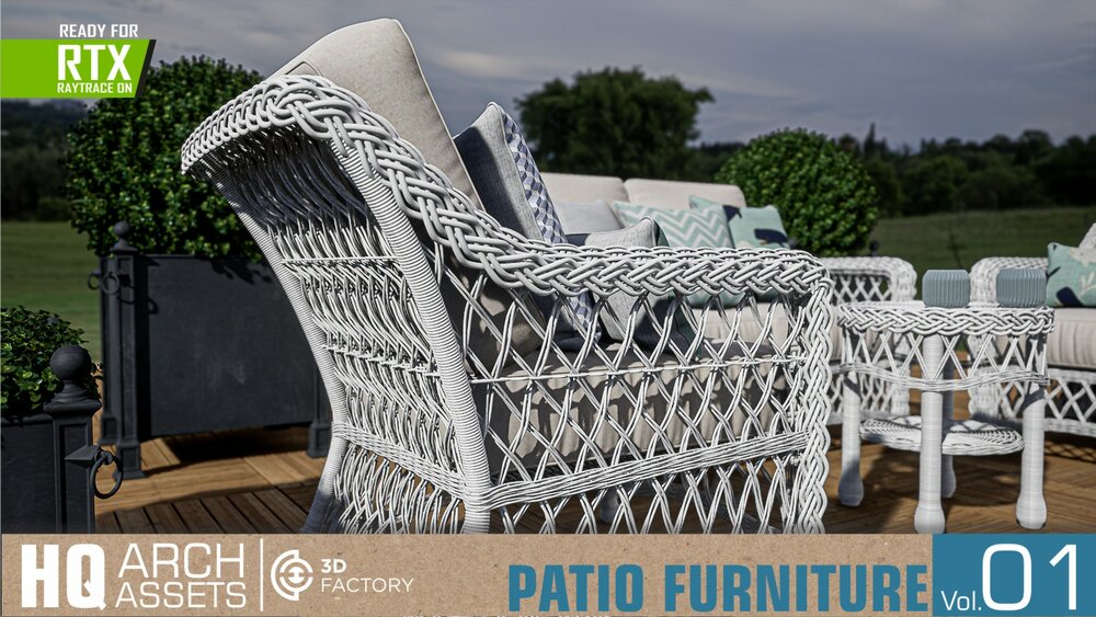 HQ Patio Furniture Vol.  1 