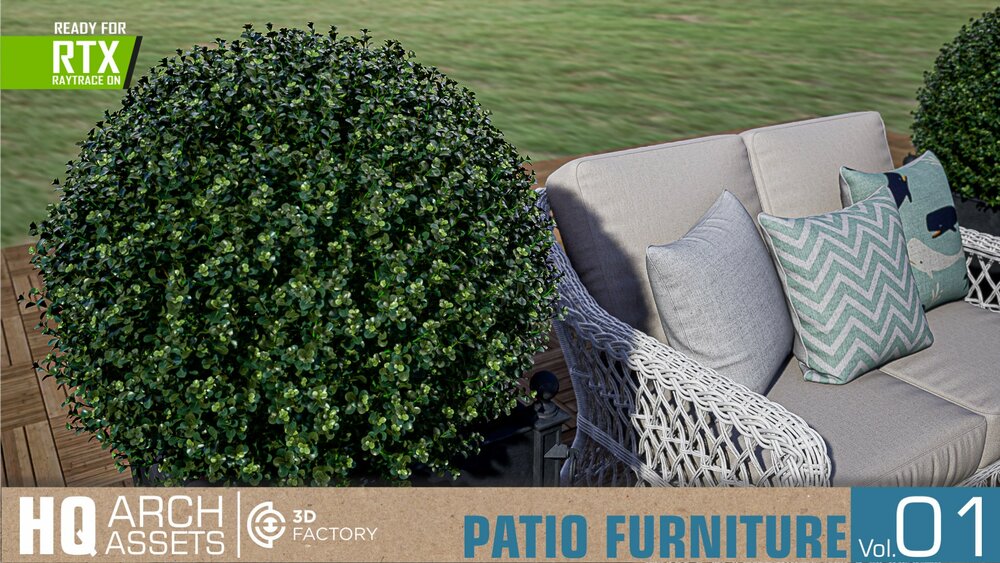 HQ Patio Furniture Vol.  1 