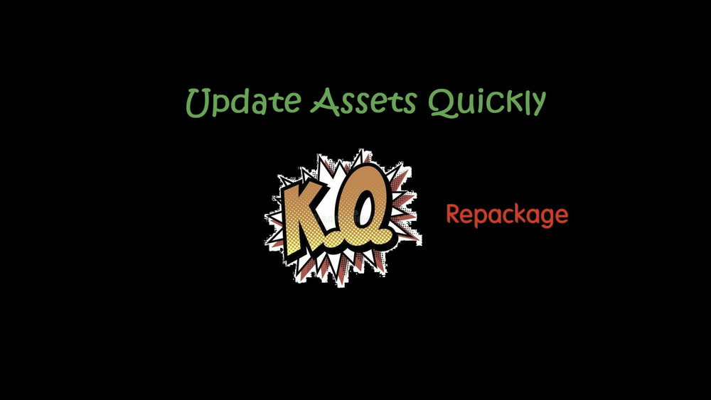 Update Cooked Assets without Repackage 