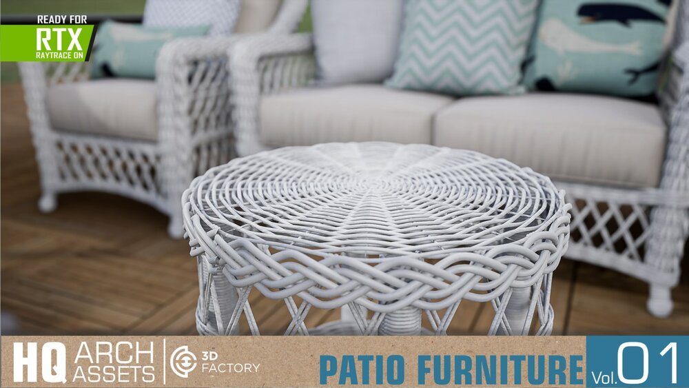 HQ Patio Furniture Vol.  1 