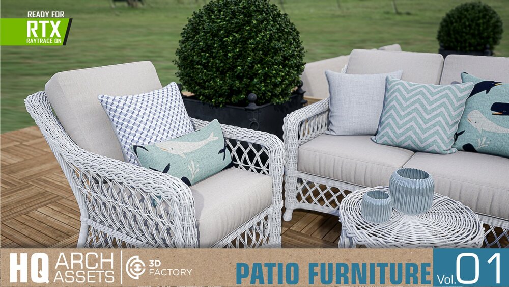 HQ Patio Furniture Vol.  1 