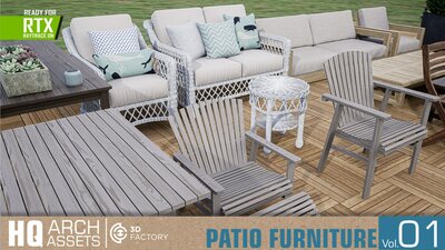 HQ Patio Furniture Vol.  1 