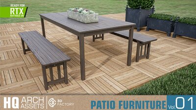 HQ Patio Furniture Vol.  1 