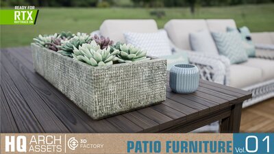 HQ Patio Furniture Vol.  1 