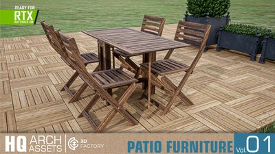 HQ Patio Furniture Vol.  1 