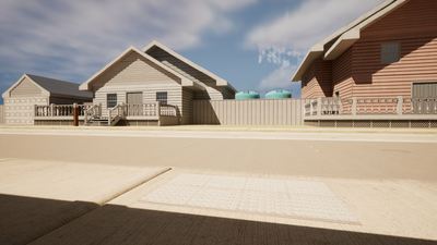 Suburban Environment Prop Pack (w/Interiors) 