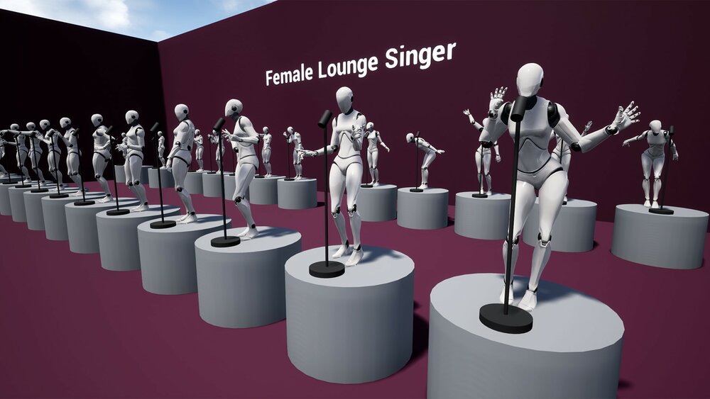 Female Lounge Singer 