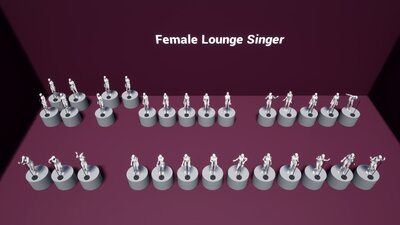 Female Lounge Singer 