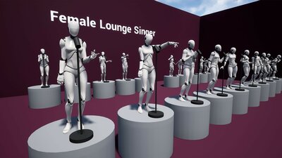 Female Lounge Singer 