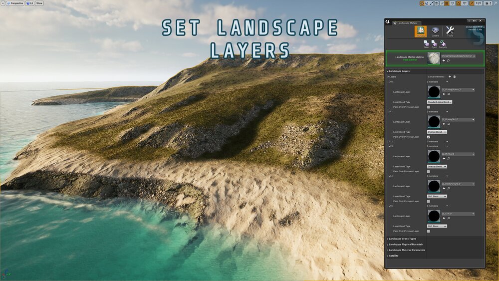 SHADERSOURCE - Landscape Material Tool 