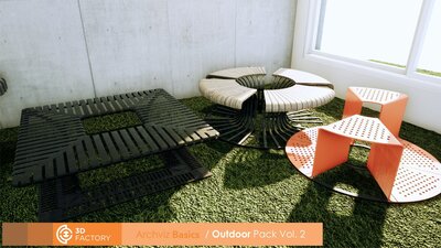 ArchViz Basics - Outdoor - Pack Vol.2 