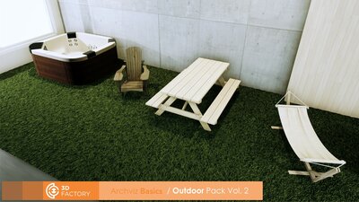 ArchViz Basics - Outdoor - Pack Vol.2 