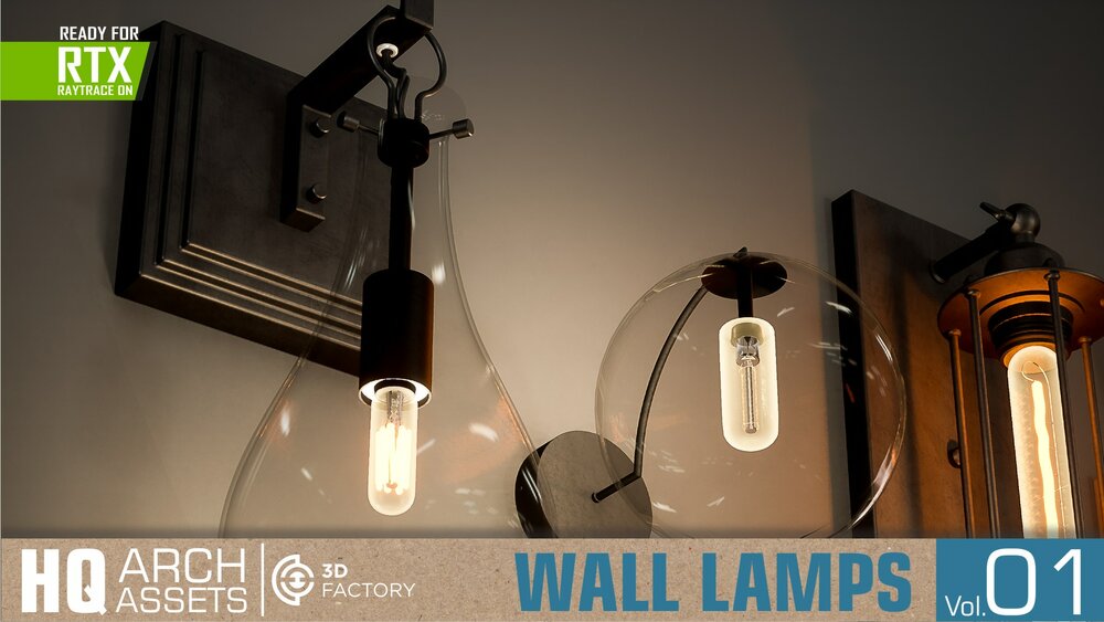 HQ Wall Lamps Vol. 1 