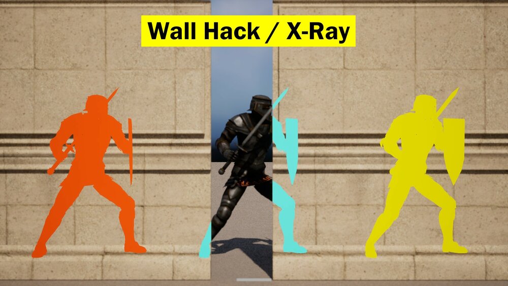 Wall Hack Shader 