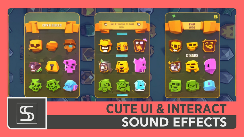 Cute UI & Interact Sound Effects Pack 