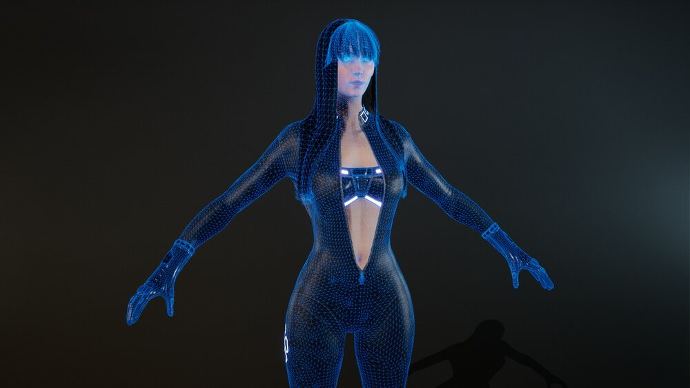 Cyber Girl Nicoletta 