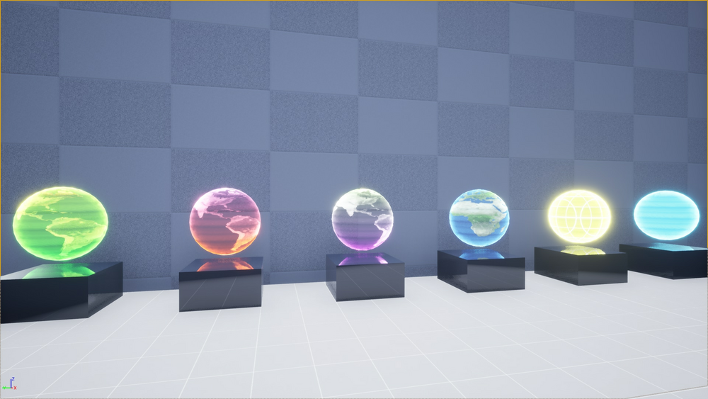 Hologram Material pack 