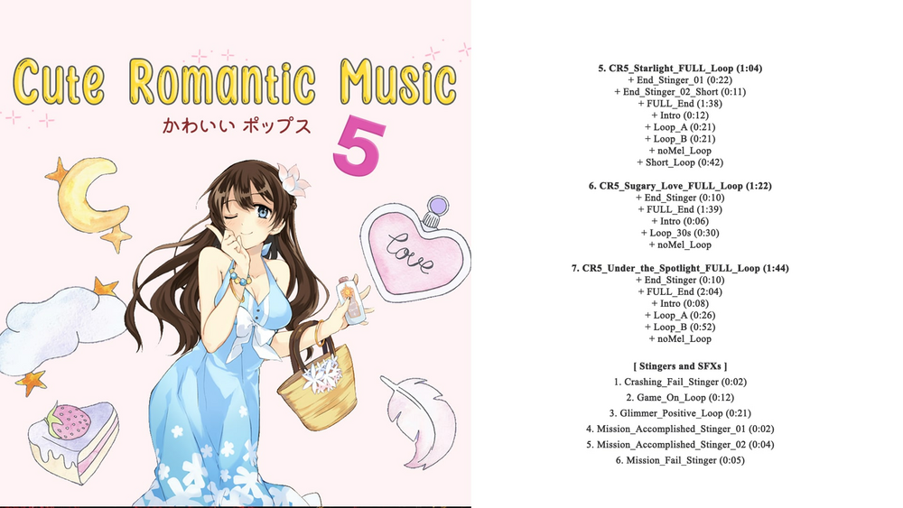 Japanese Kawaii and Fantasy Music Pack 