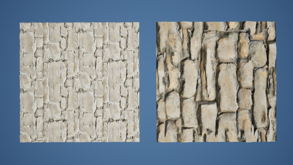 Stone Wall Material Pack 6 