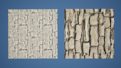 Stone Wall Material Pack 6 