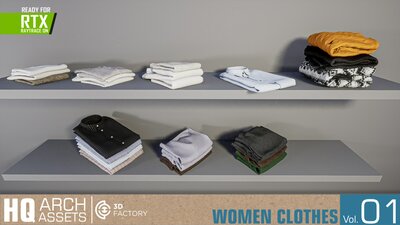 HQ Arch Assets / Women Clothes Vol.1 